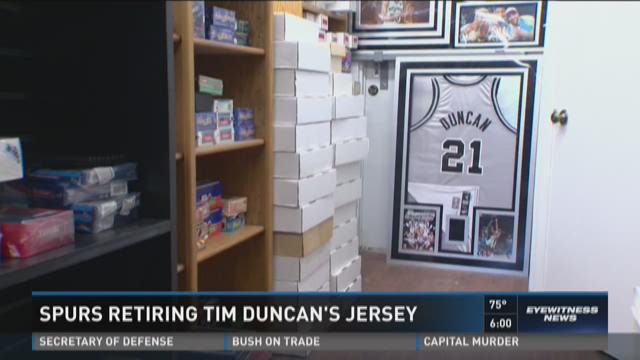 tim duncan memorabilia